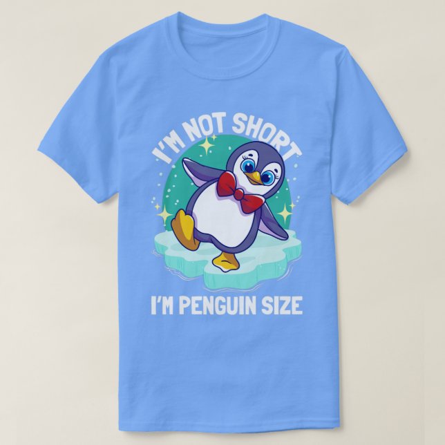 T-shirt Penguins Im Pas Court Im Penguin Taille1 (Design devant)
