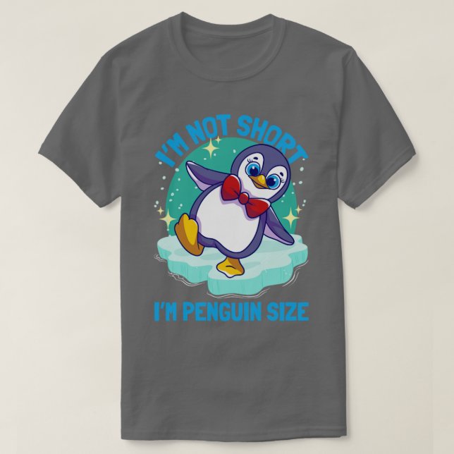 T-shirt Penguins Im Pas Court Im Penguin Taille3 (Design devant)