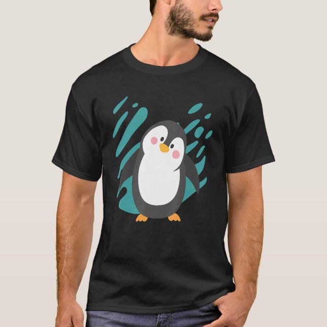 T-shirt Penguins of Madagascar   Penguin Costume Adult Kid (Devant)
