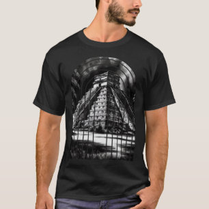 T-shirt Péninsule vintage du Yucatan Chichen Itza Mexique
