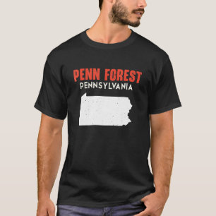 T-shirt Penn Forest Pennsylvanie USA State America Travel