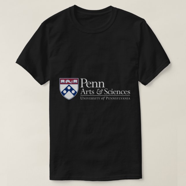 T-shirt Penn Quakers Hommes Vêtements École des Arts et Sc (Design devant)