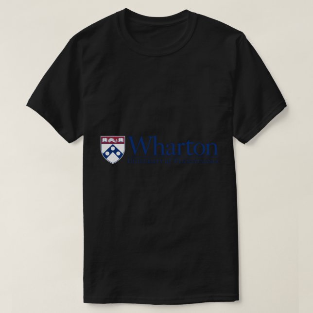 T-shirt Penn Quakers Hommes Vêtements Wharton École de Bus (Design devant)