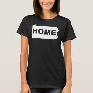 T-shirt Pennsylvania Maison Loin de l'État