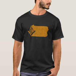 T-shirt Pennsylvania Masons Grand Lodge Freemason Père