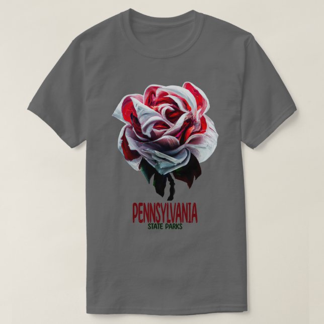 T-shirt Pennsylvania State Parks 3 (Design devant)