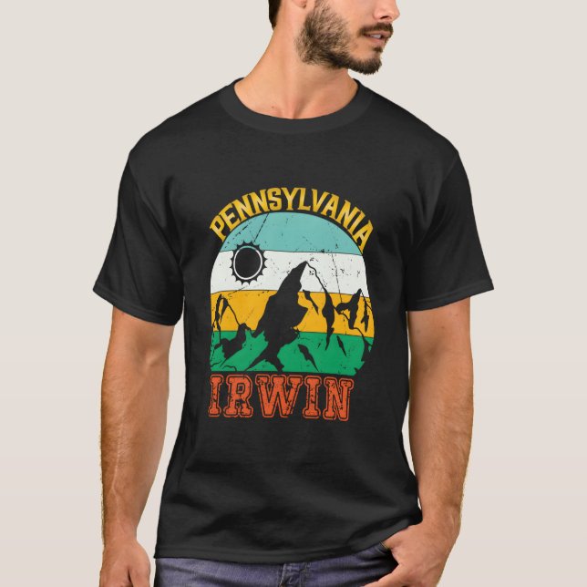 T-shirt Pennsylvania Vacation Camg Trip Irwin Pa (Devant)