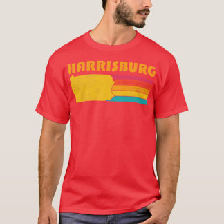 T-shirt Pennsylvanie Vintage Souvenir démantelé