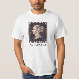T-shirt Penny Black Postage Timbre