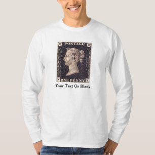 T-shirt Penny Black Postage Timbre