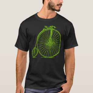 T-shirt Penny Farthing - Martian Green