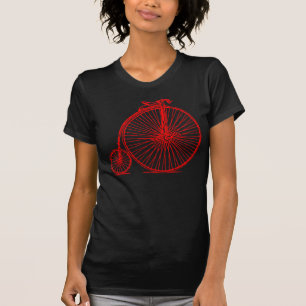 T-shirt Penny Farthing - Rouge