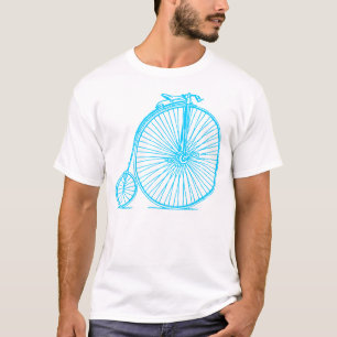 T-shirt Penny Farthing - Sky Blue