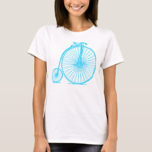T-shirt Penny Farthing - Sky Blue