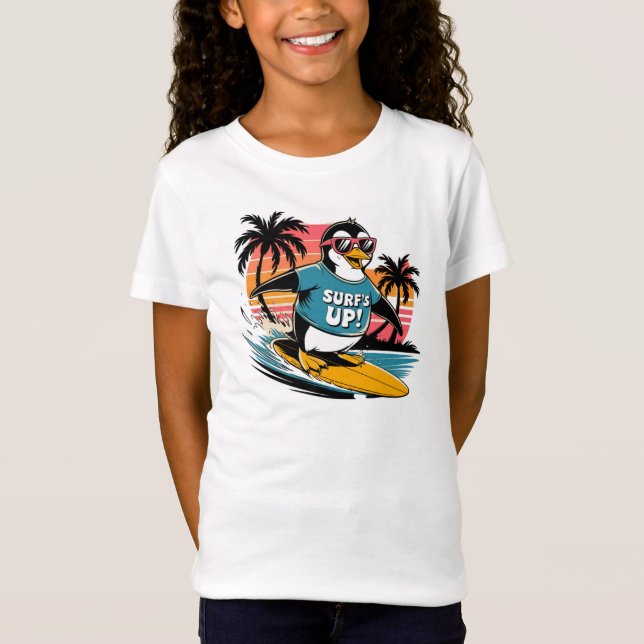 T-Shirt PENQUIN, SURFACE (Devant)