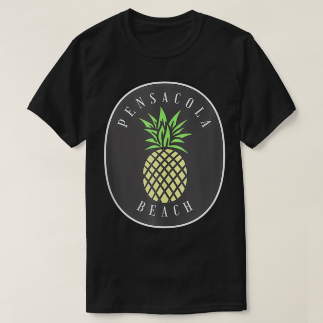T-shirt Pensacola Beach Floride Souvenir (Design devant)