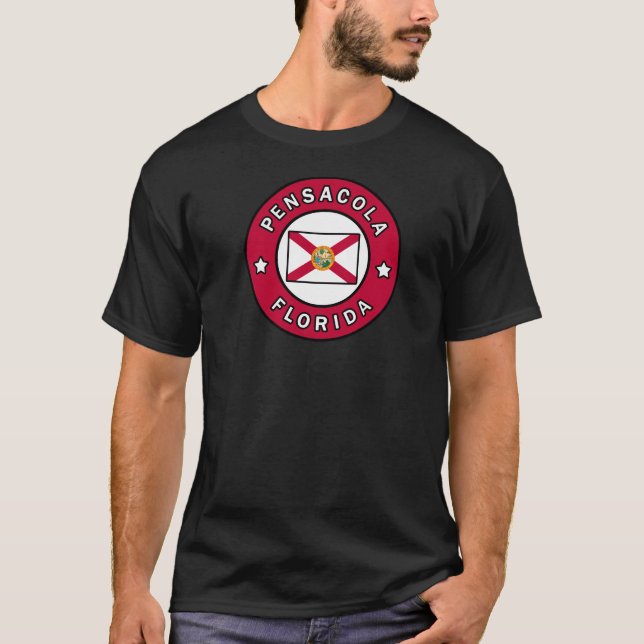 T-shirt Pensacola Floride (Devant)