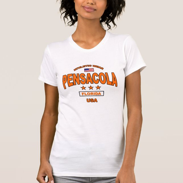 T-shirt Pensacola la Floride (Devant)