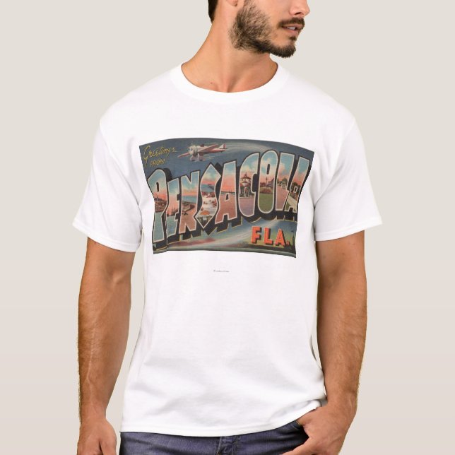 T-shirt Pensacola, la Floride (avions) (Devant)