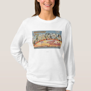 T-shirt Pensacola, la Floride - grandes scènes 2 de lettr