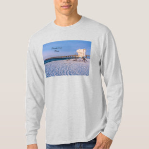 T-shirt Pensacola Matin Lifeguard Stand And Pier