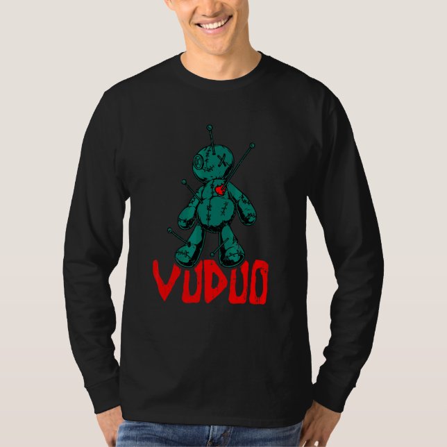T-shirt Pense à toi Poupée Vaudou Cool Vaudou (Devant)