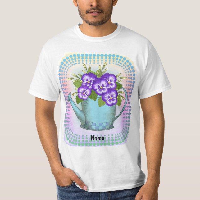 T-shirt Pensée Arrosoir (Devant)