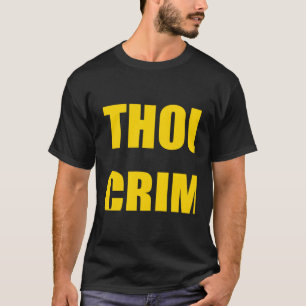 T-shirt Pensée criminelle