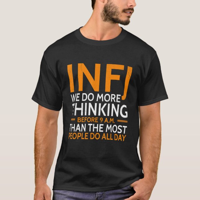 T-shirt Pensée Infj  Infj (Devant)