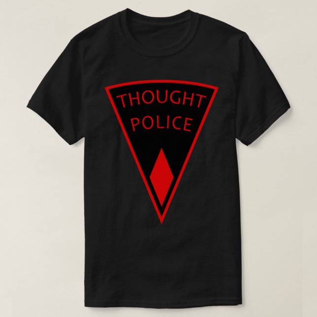 T-shirt Pensée Police (Design devant)