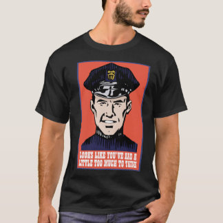 T-shirt Pensée Police