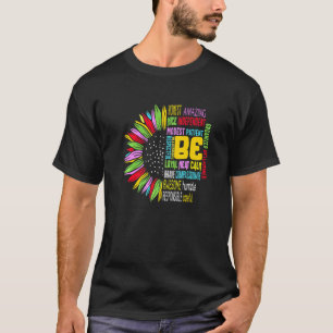 T-shirt Pensée Positive Soyez Honnete Mentalité de Croissa