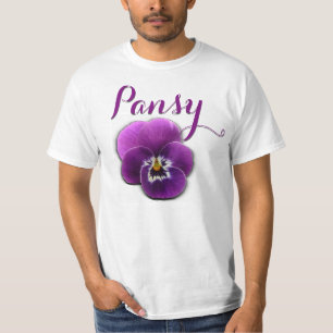 T-shirt Pensée pourpre