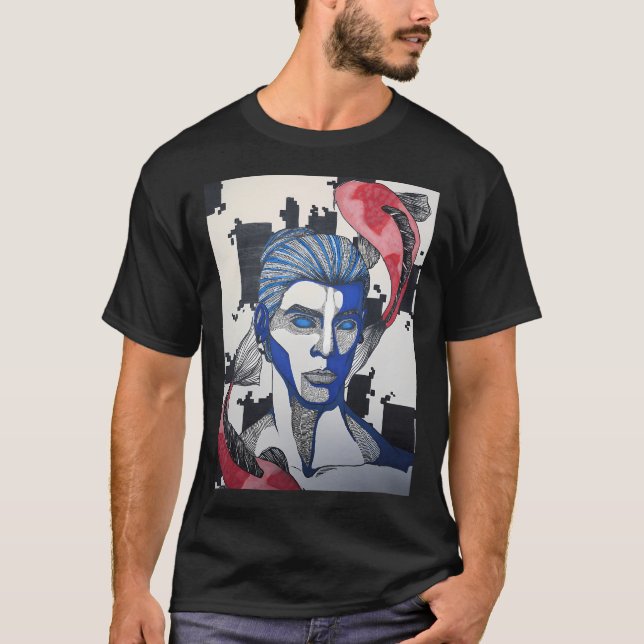 T-shirt Pensées Flottantes (Devant)