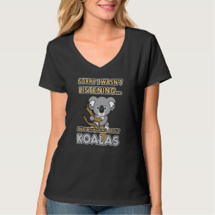 T-shirt Penser À Koalas Ironique Dire Koala Bear