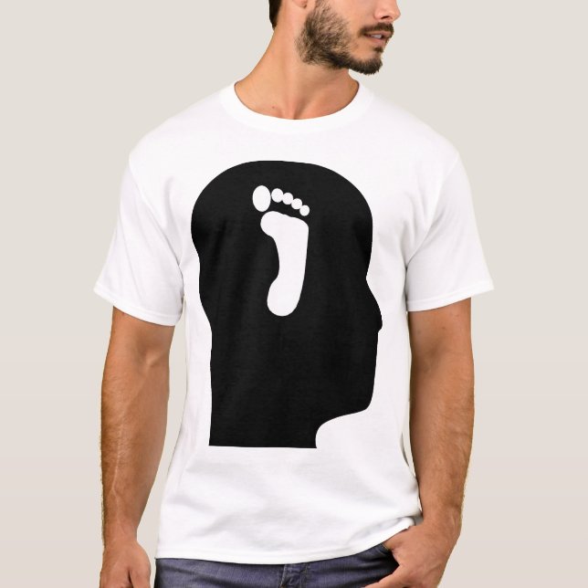 T-shirt Penser à la pédicurie (Devant)