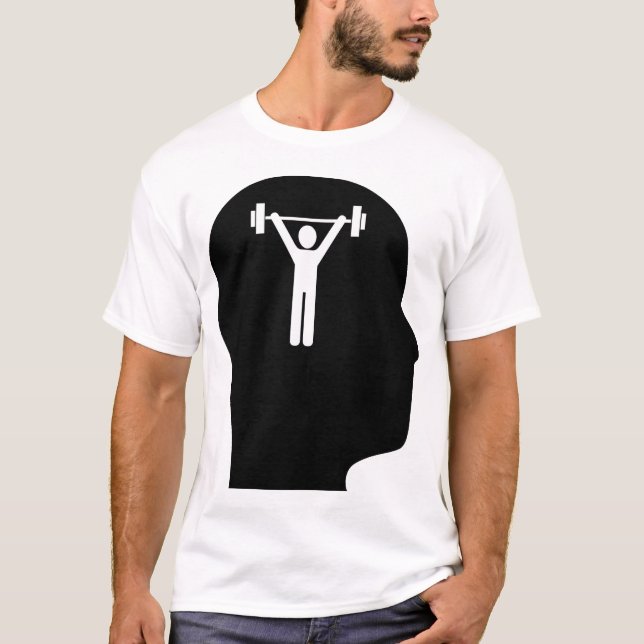 T-shirt Penser à l'exercice (Devant)