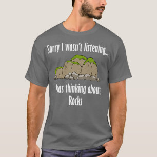 T-shirt Penser à Rocks Nature Earth Science Premium