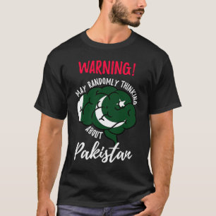 T-shirt Penser Au Hasard Au Pakistan Pakistani Roo