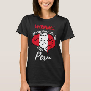 T-shirt Penser au hasard aux racines péruviennes au Pérou