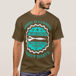 T-shirt Penser aux fléchettes