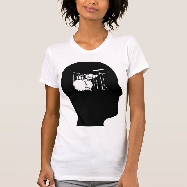 T-shirt Penser aux tambours (Devant)