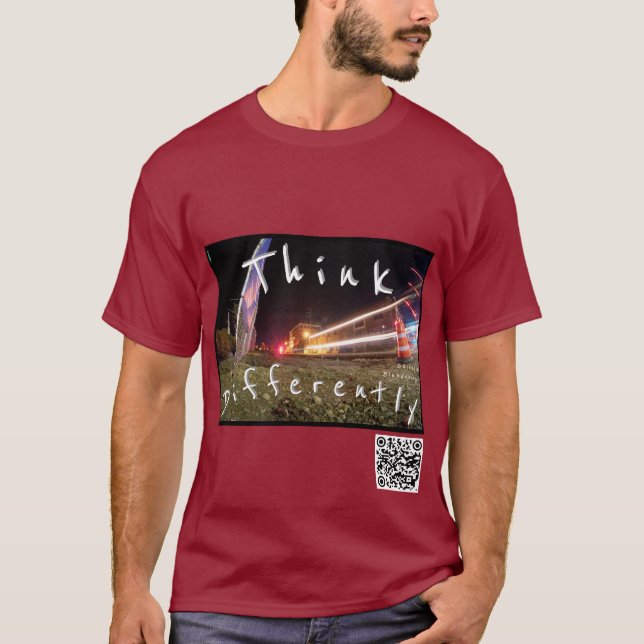 T-shirt Penser différemment Maillot Blundering étendu (Devant)