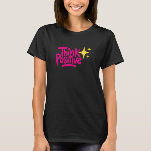 T-shirt Penser positif (Devant)
