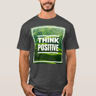 T-shirt Penser une réflexion inspirationnelle et motivatio