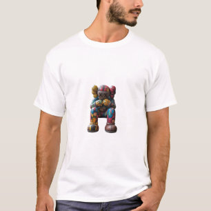 T-shirt penseur de kaws