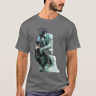 T-shirt Penseur licencié personnalisable drôle