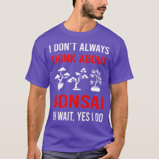 T-shirt Pensez à Bonsai