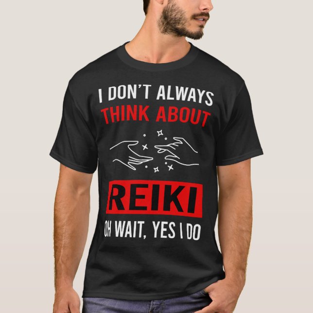 T-shirt Pensez à Reiki (Devant)