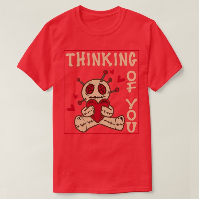 T-shirt Pensez à vous (Design devant)